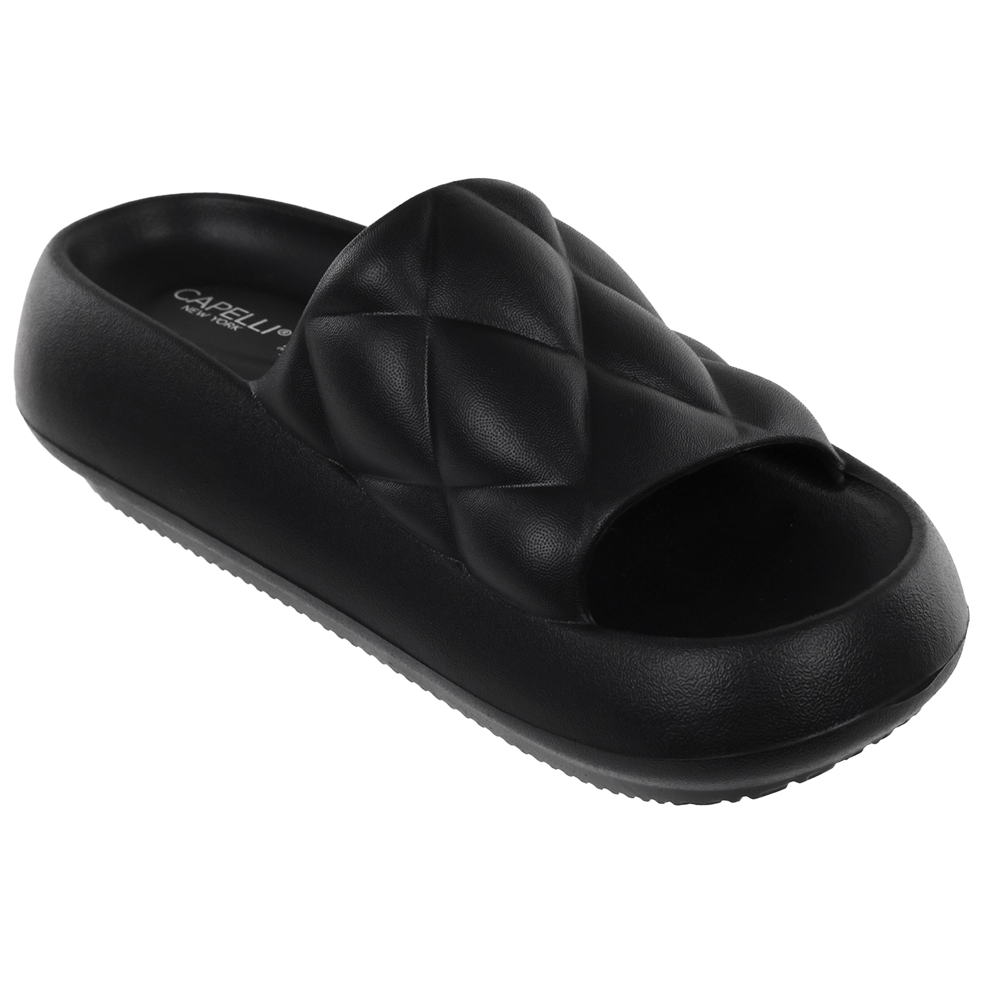 capelli-new-york-quilted-slide-damen-pantoletten-eva-gesteppt image 1