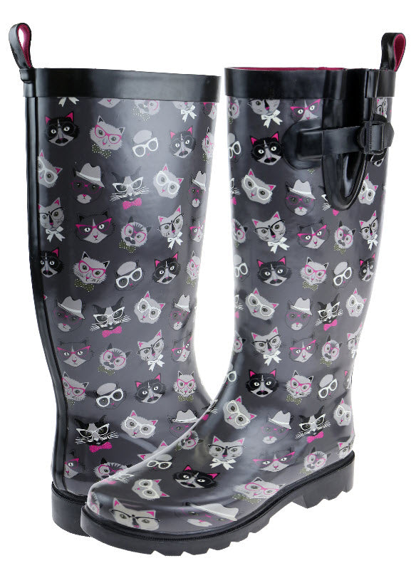 capelli-new-york-ladies-cool-cats-regenstiefel-hoch-gummi image 4