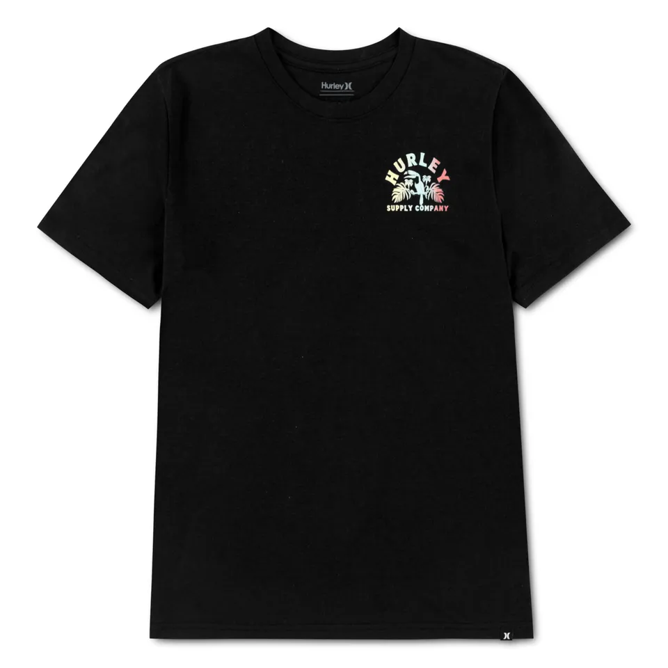 hurley-89134-grafik-t-shirt-jungen-8-10-jahre-print image 1