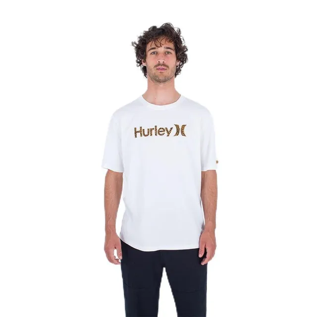 hurley-toledo-o-o-t-shirt-herren-wei-baumwolle image 1