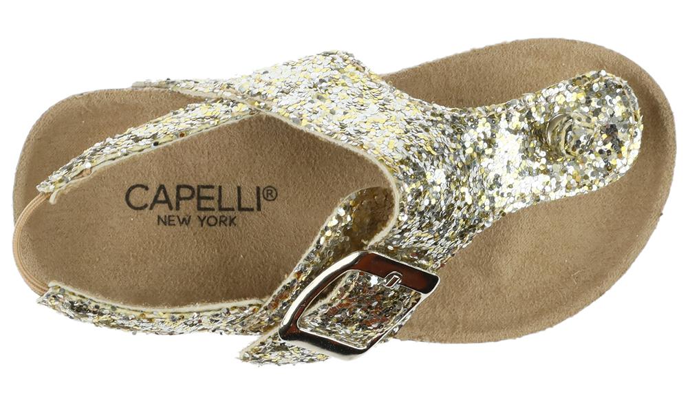 capelli-new-york-toddler-flip-flops-gold-glitzer-t-strap image 4