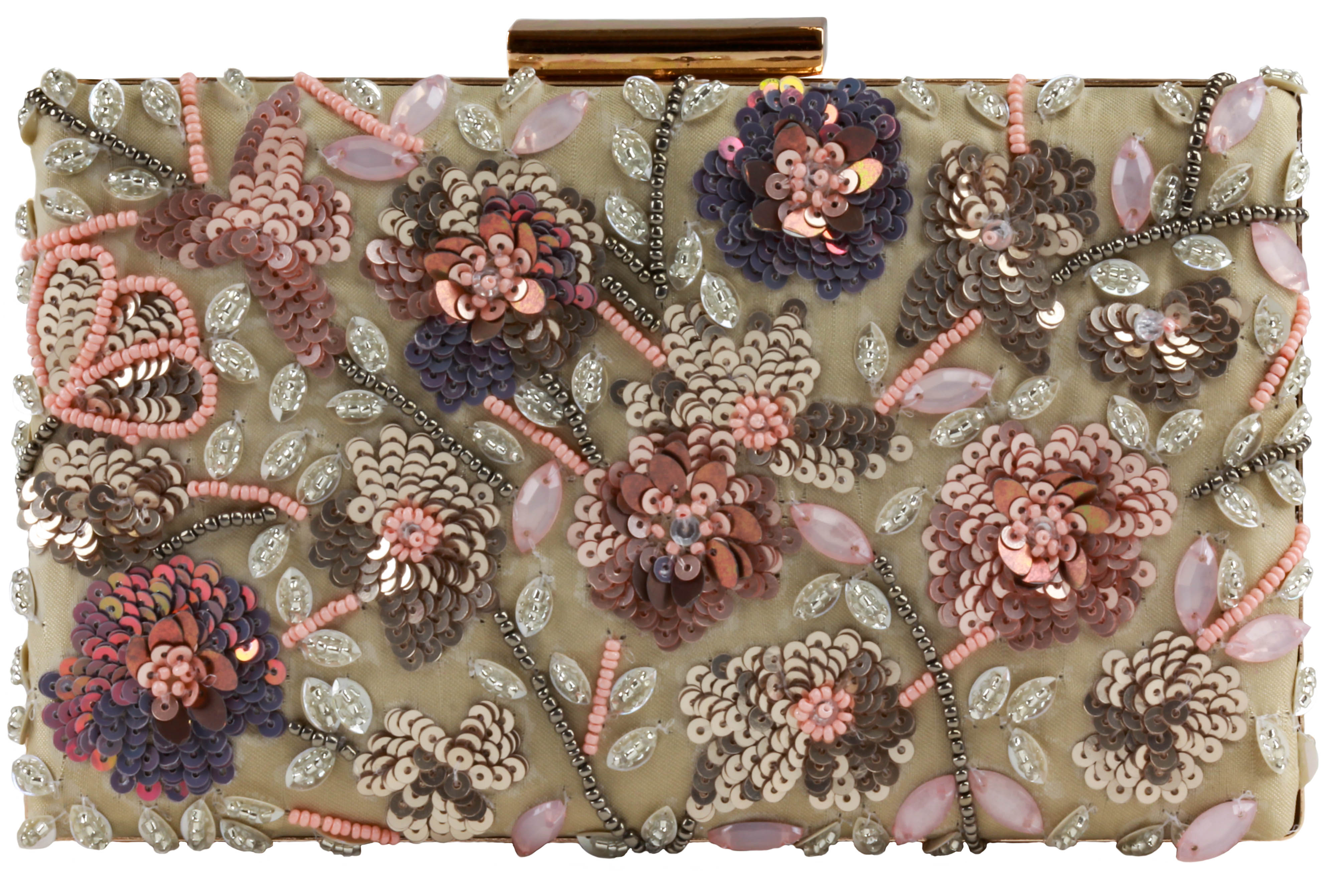 capelli-new-york-ladies-beaded-clutch-perlen-abendtasche-mit-kette-2 image 1
