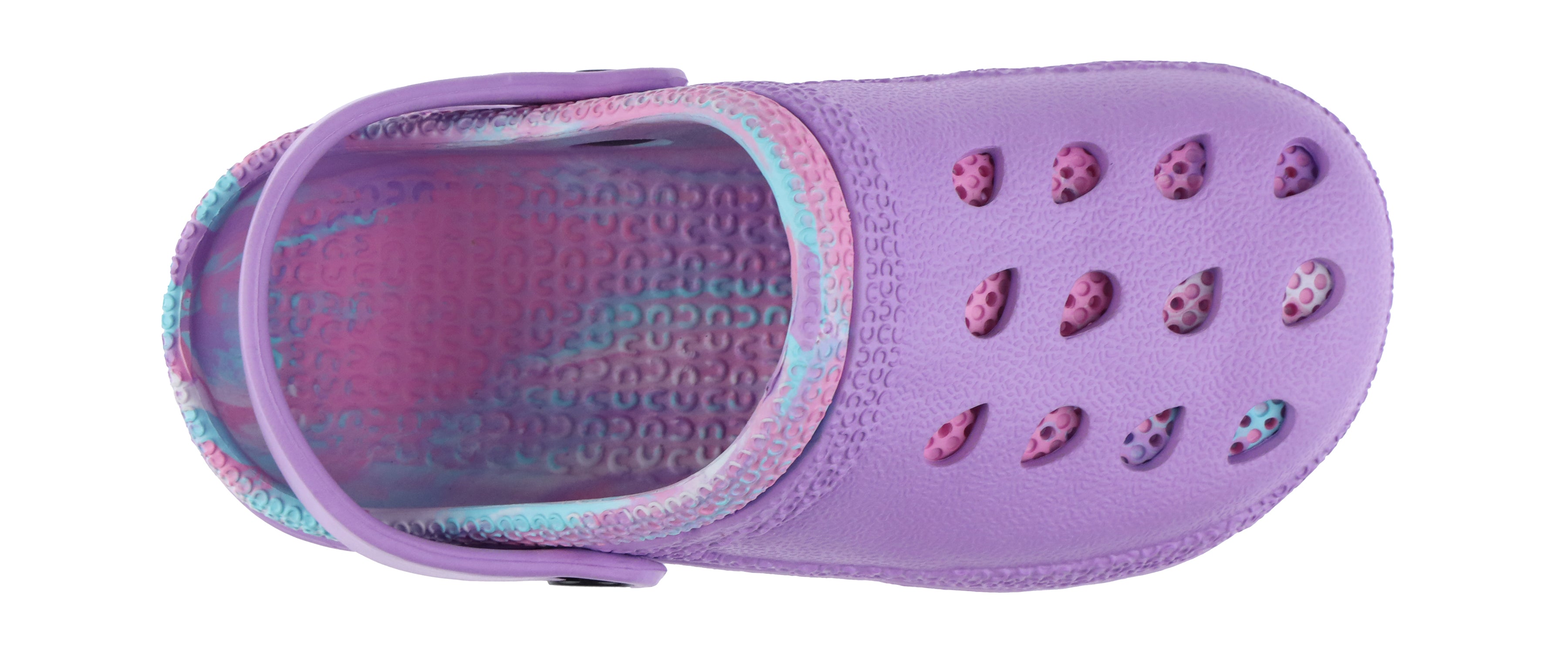 capelli-new-york-girls-clogs-tie-dye-hearts-clog-leicht image 4