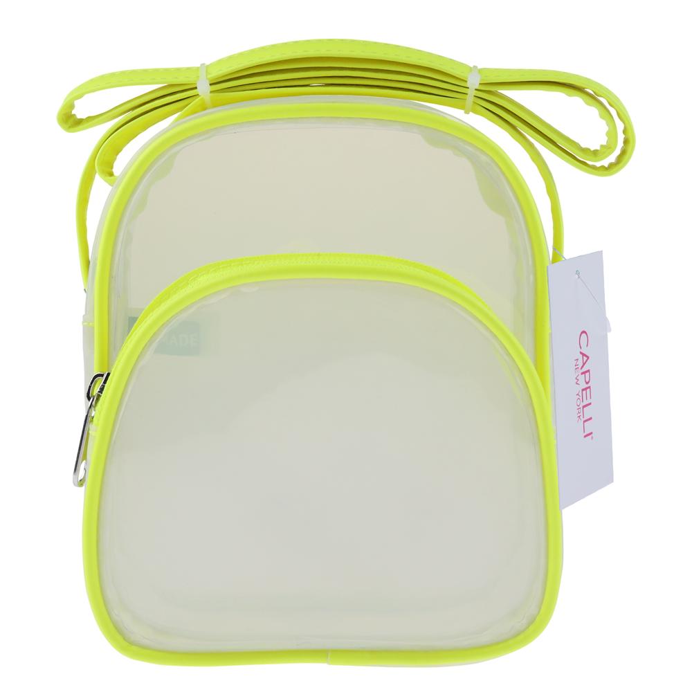 capelli-new-york-ladies-handbags-mini-pvc-umh-ngetasche-klar image 1