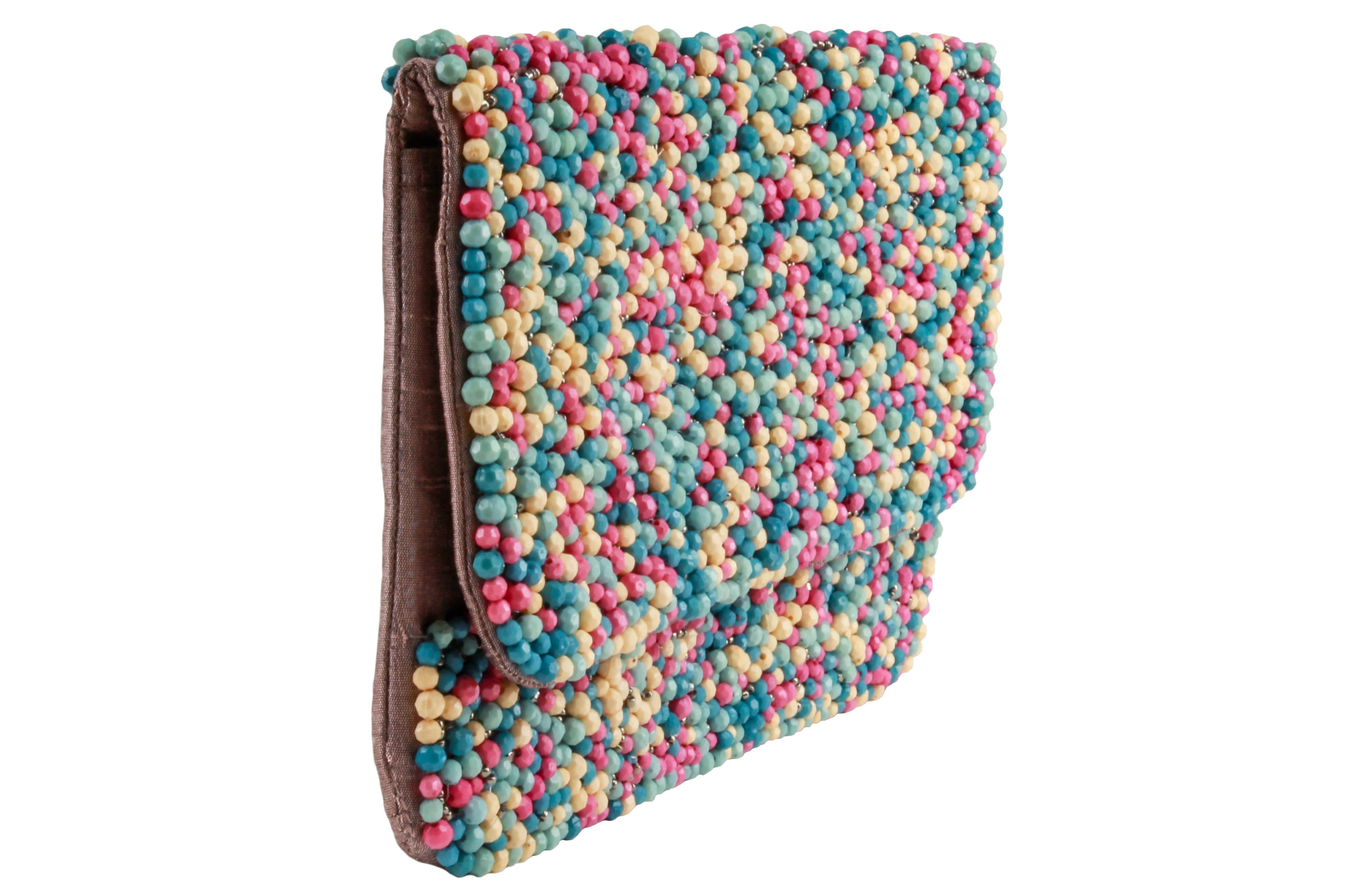 capelli-new-york-beaded-clutch-perlen-abendtasche image 3