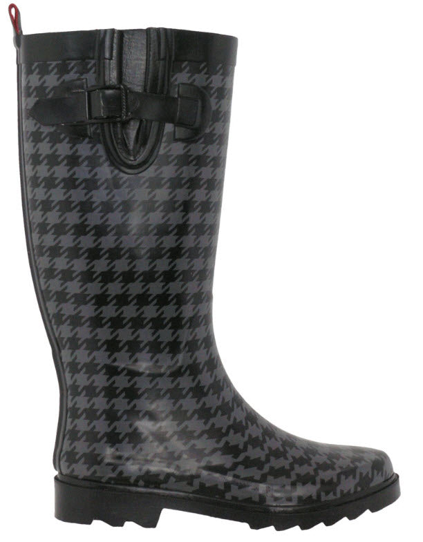 capelli-new-york-houndstooth-tall-gummistiefel-damen-hahnentritt image 2