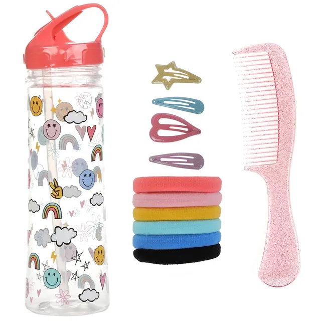 capelli-new-york-fun-icons-trinkflaschen-set-mit-haarspangen image 1