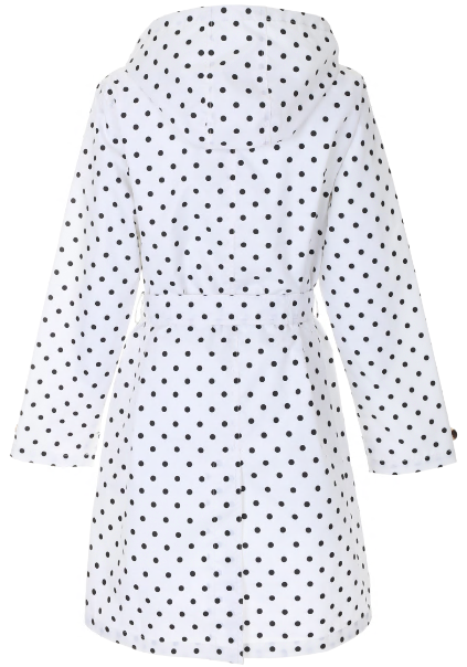 capelli-new-york-dot-regenmantel-damen-punkte-mit-kapuze image 2