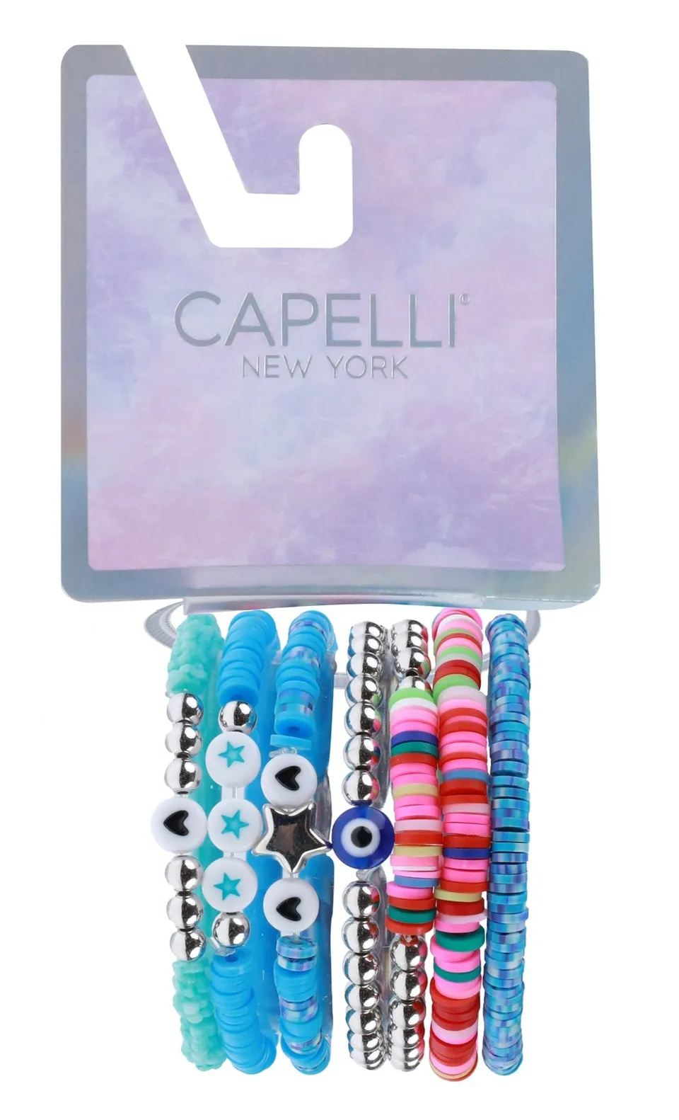 capelli-new-york-girls-jewelry-mixed-7pk-armband-set-perlen image 1