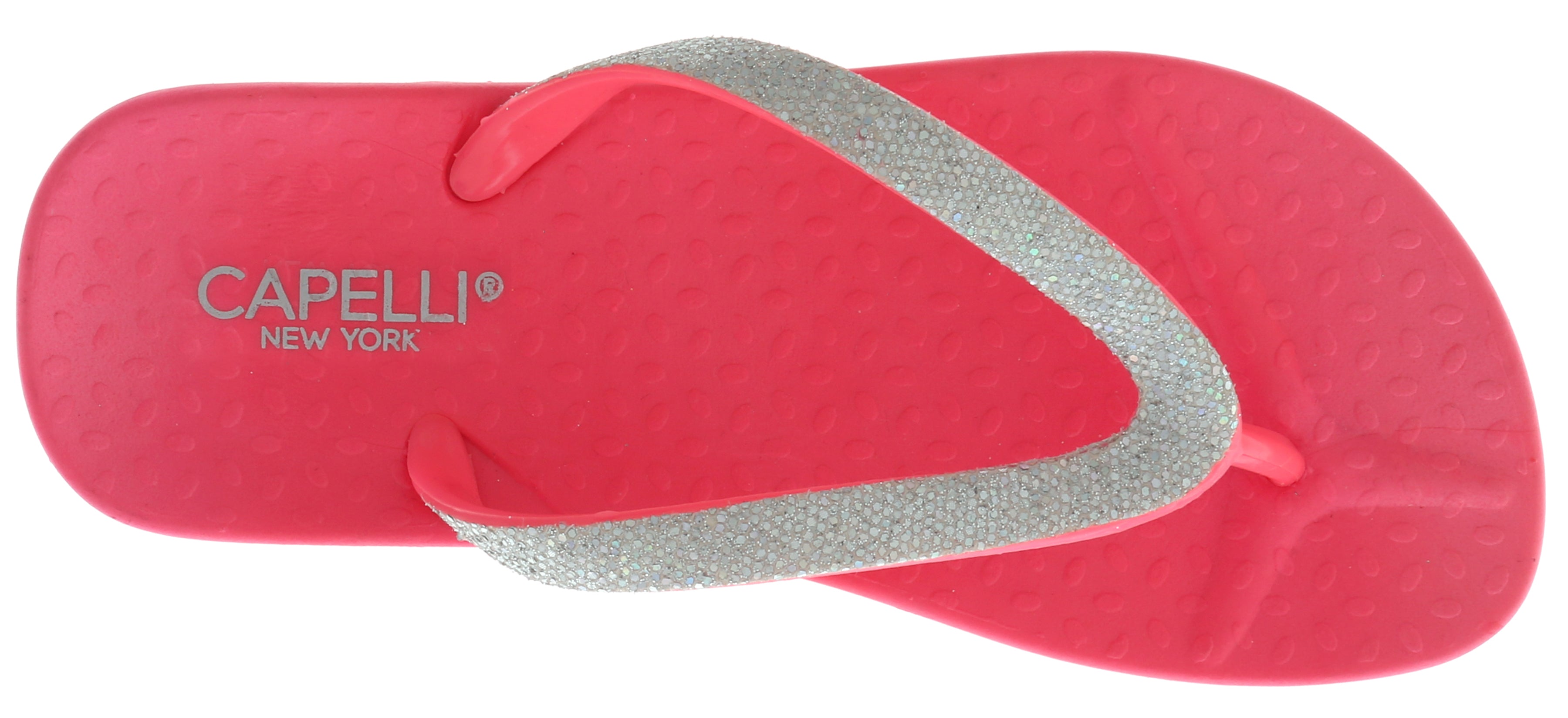 capelli-new-york-girls-jelly-flip-flop-zehentrenner-glitzer image 3