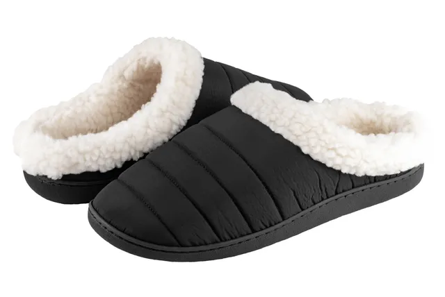 capelli-new-york-nylon-scuff-slipper-herren-kunstfell-l image 1