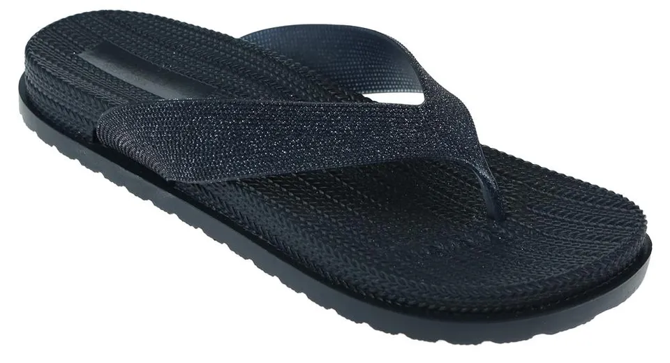 capelli-new-york-ladies-flip-flops-navy-glitzer-gr-7 image 1