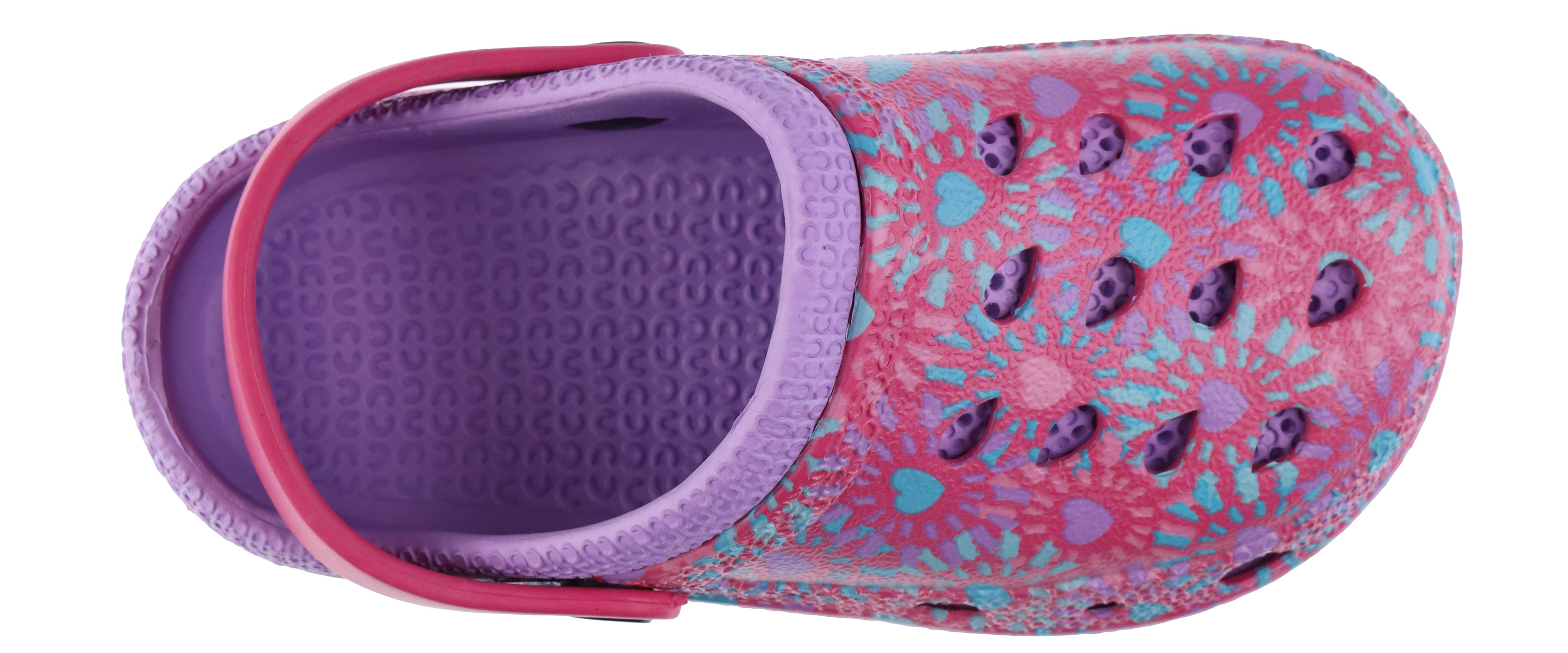 capelli-new-york-tie-dye-hearts-clogs-m-dchen-bunt image 3