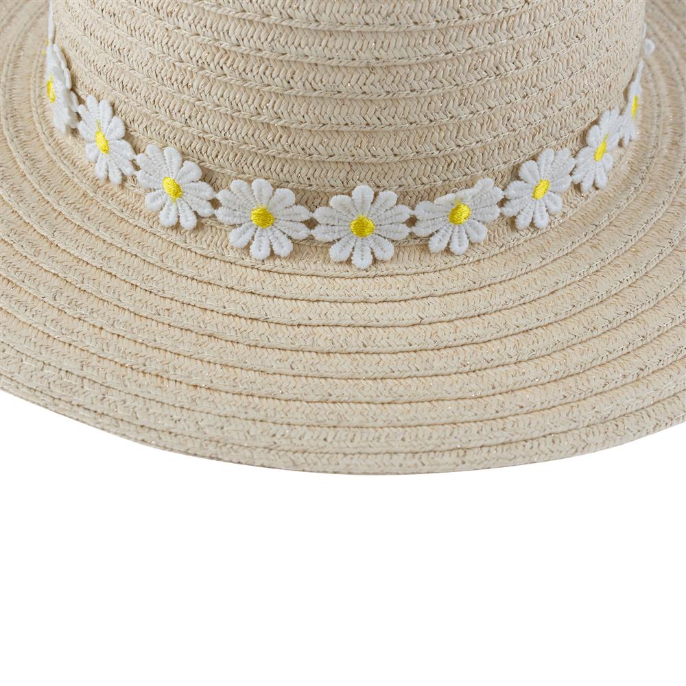 capelli-new-york-girls-hats-floppy-hut-daisy-metallic image 3