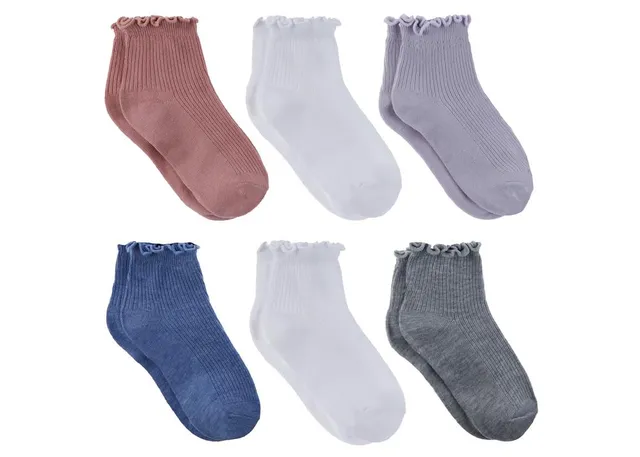 capelli-new-york-basics-lettuce-edge-socken-damen-6er-pack-kn-chel image 1