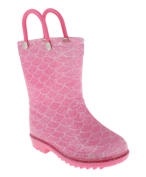 capelli-new-york-mermaid-gummistiefel-kleinkind-silber-glitzer image 2