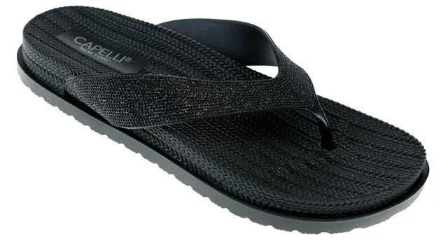 capelli-new-york-ladies-flip-flops-zehentrenner-schwarz-gr-7 image 1