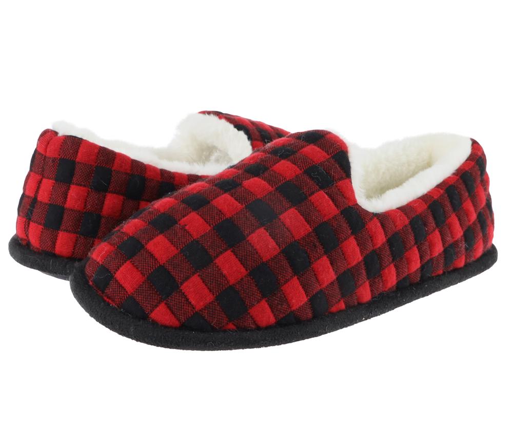 capelli-new-york-buffalo-plaid-scuff-hausschuhe-rot-gr-m image 7
