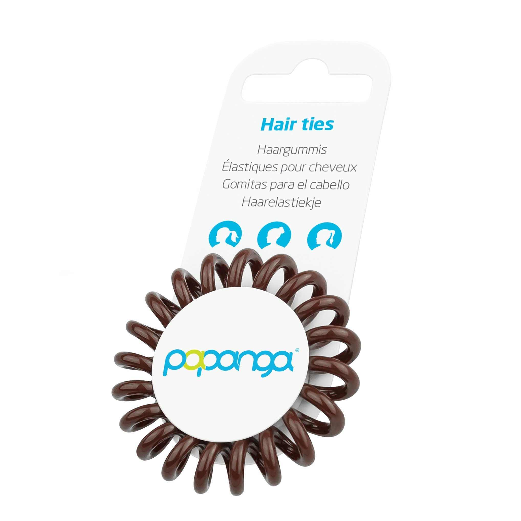 papanga-classic-edition-spiral-haargummi-small-braun image 1