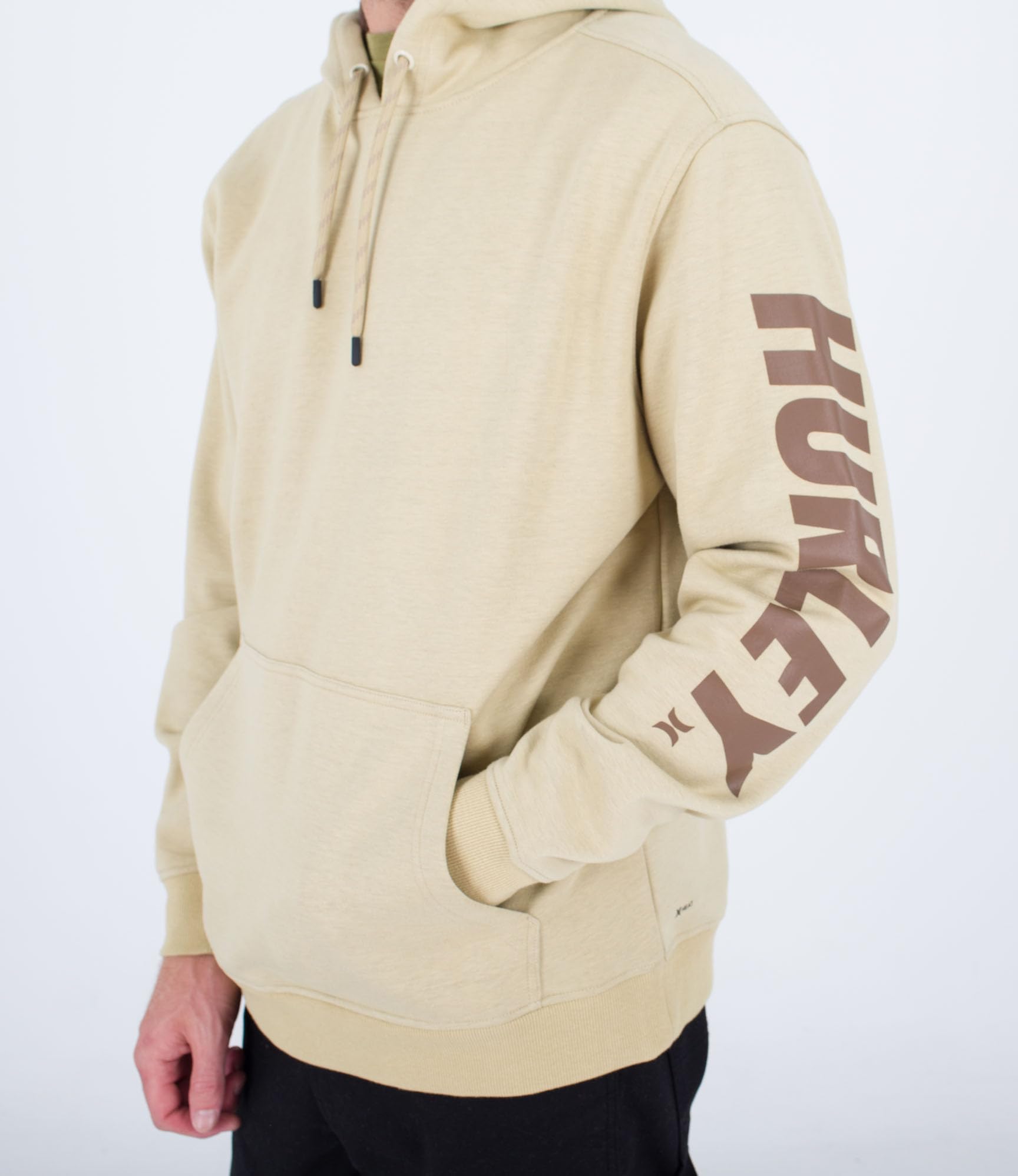 hurley-acadia-heat-fleece-hoodie-creme-xl image 2