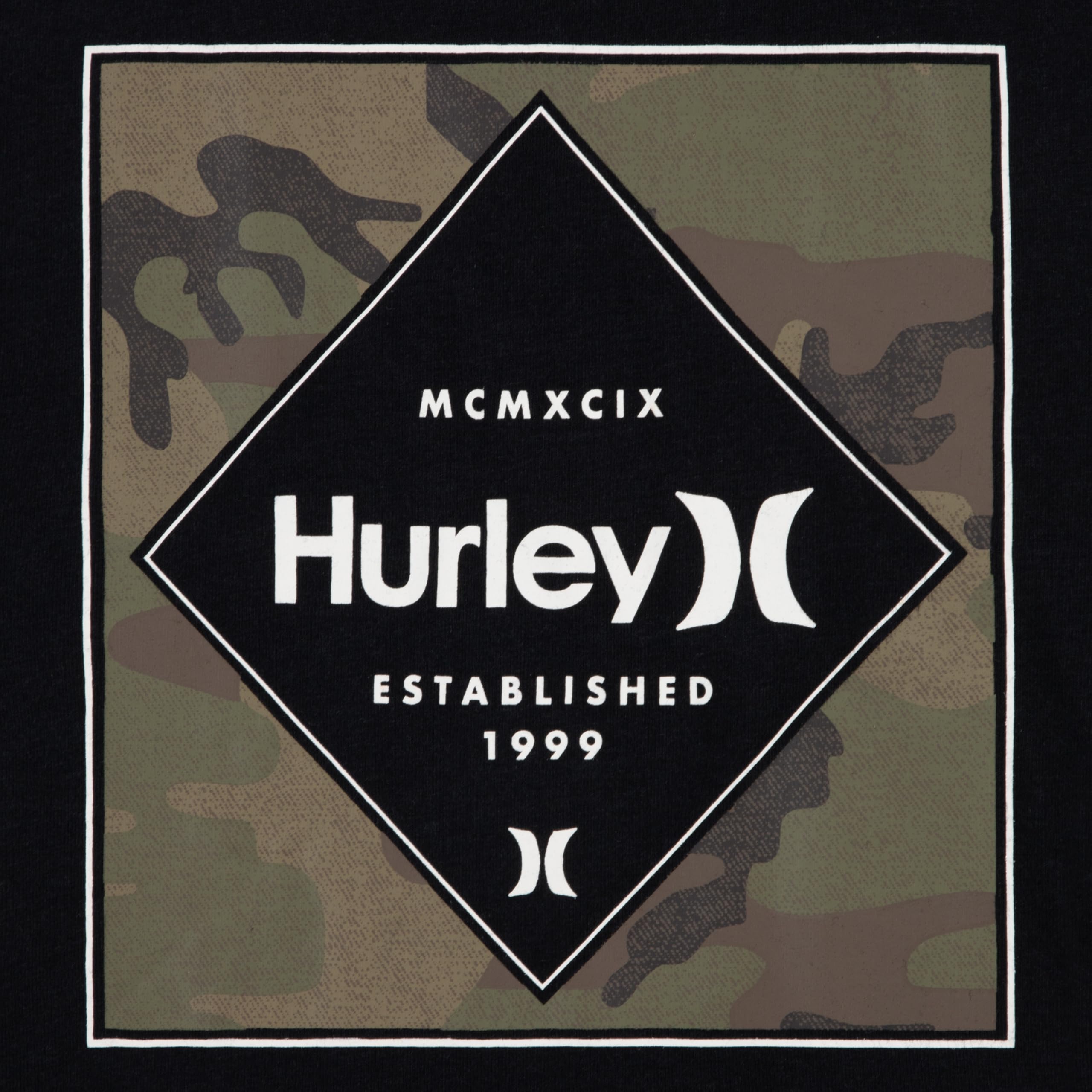 hurley-89140-grafik-t-shirt-kinder-8-10-jahre-kurzarm image 3