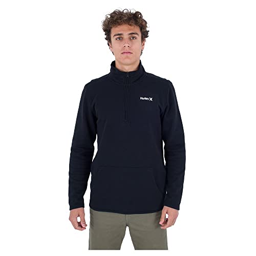 hurley-o-o-track-fleece-sweatshirt-m-schwarz image 6