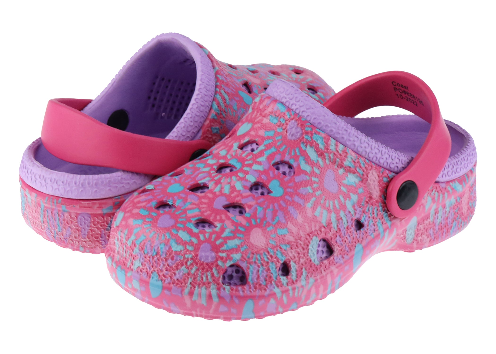 capelli-new-york-tie-dye-hearts-clogs-m-dchen-bunt image 2
