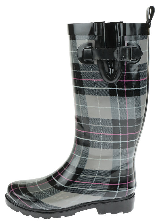 capelli-new-york-ladies-rain-boots-gummistiefel-kariert-hoch image 3