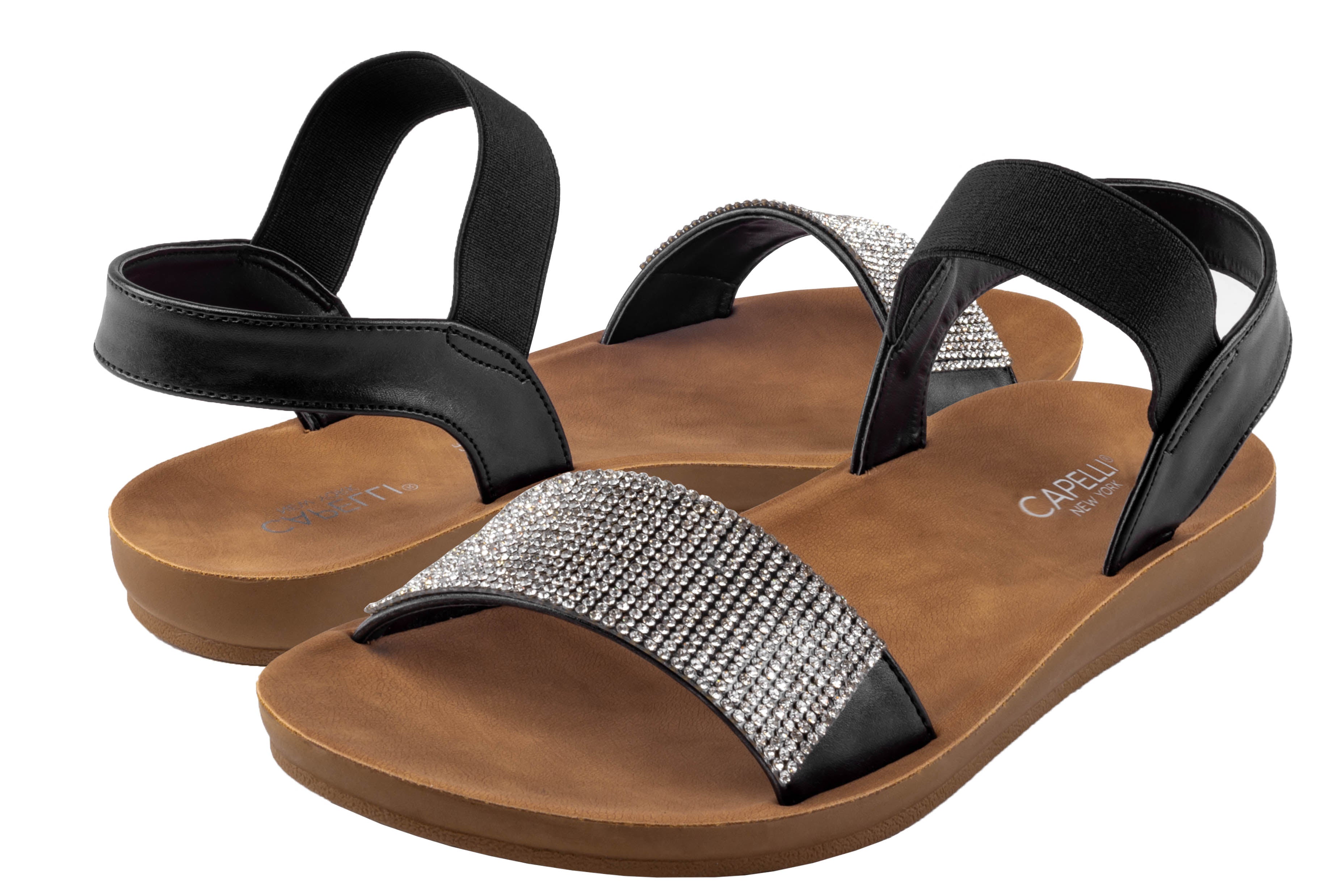 capelli-new-york-ladies-sandalen-kunstleder-strass-gr-6-11 image 3