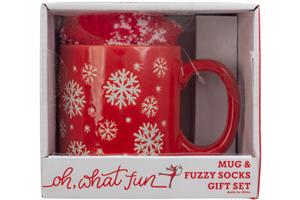 capelli-new-york-snowflake-wide-can-mug-tasse-18oz-mit-socken-set image 3