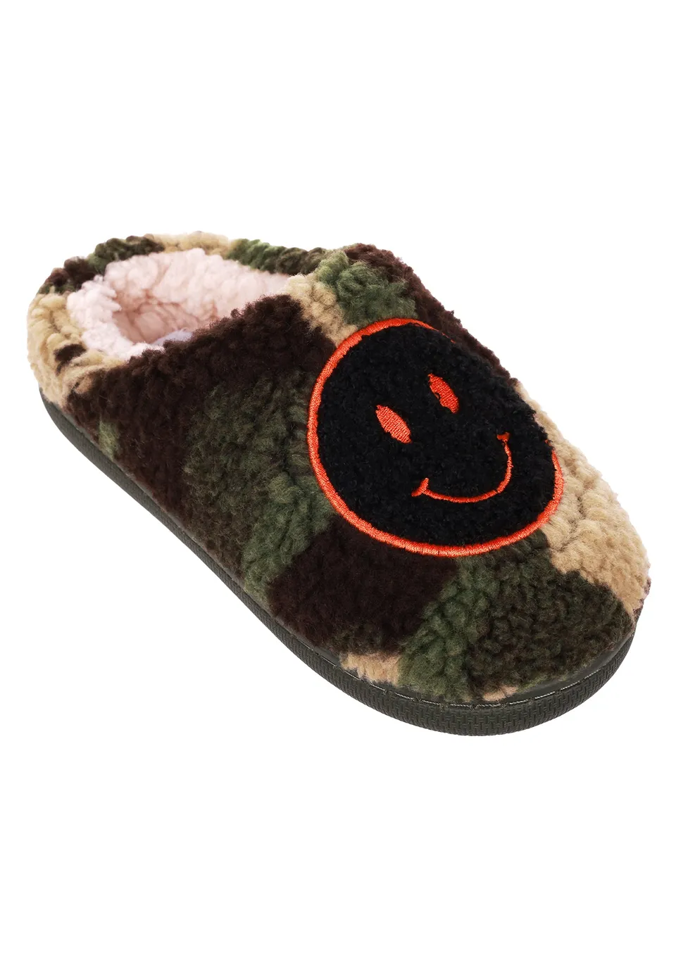 capelli-new-york-boys-camo-slipper-hausschuhe-smiley-camouflage image 1