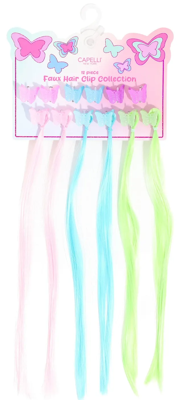 capelli-new-york-butterfly-clips-pastel-12er-haarspangen image 1