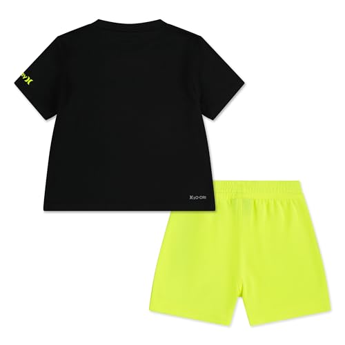 hurley-88793-baby-set-t-shirt-shorts-12-monate-mesh image 5