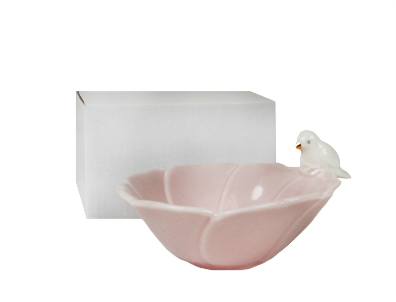 capelli-new-york-bird-flower-schmuckschale-keramik-5-inch image 3