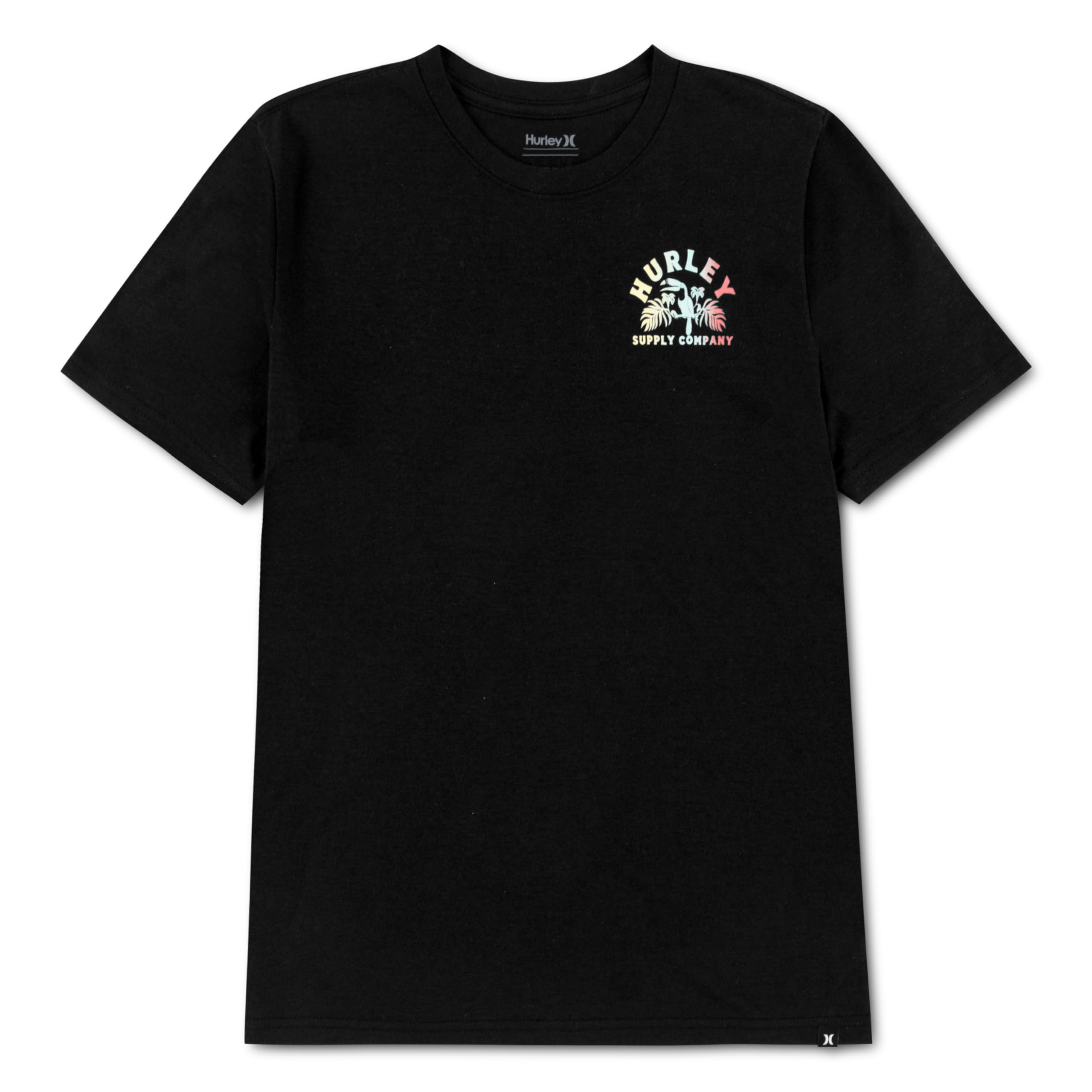 hurley-89134-grafik-t-shirt-jungen-8-10-jahre-print image 1