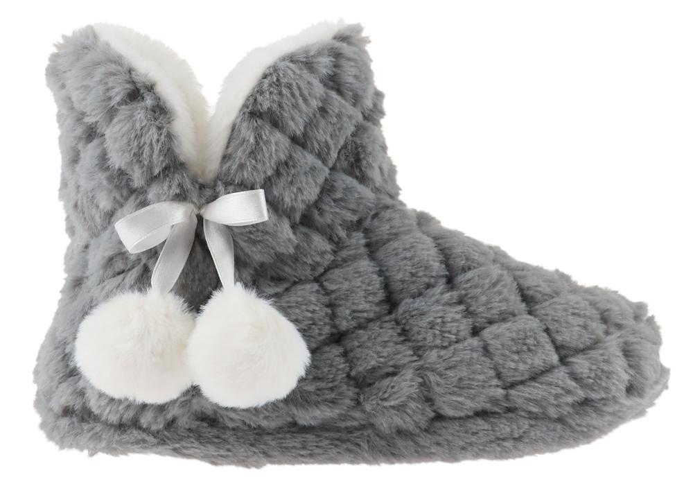 capelli-new-york-ladies-slippers-quilted-stiefel-kunstfell-l image 4