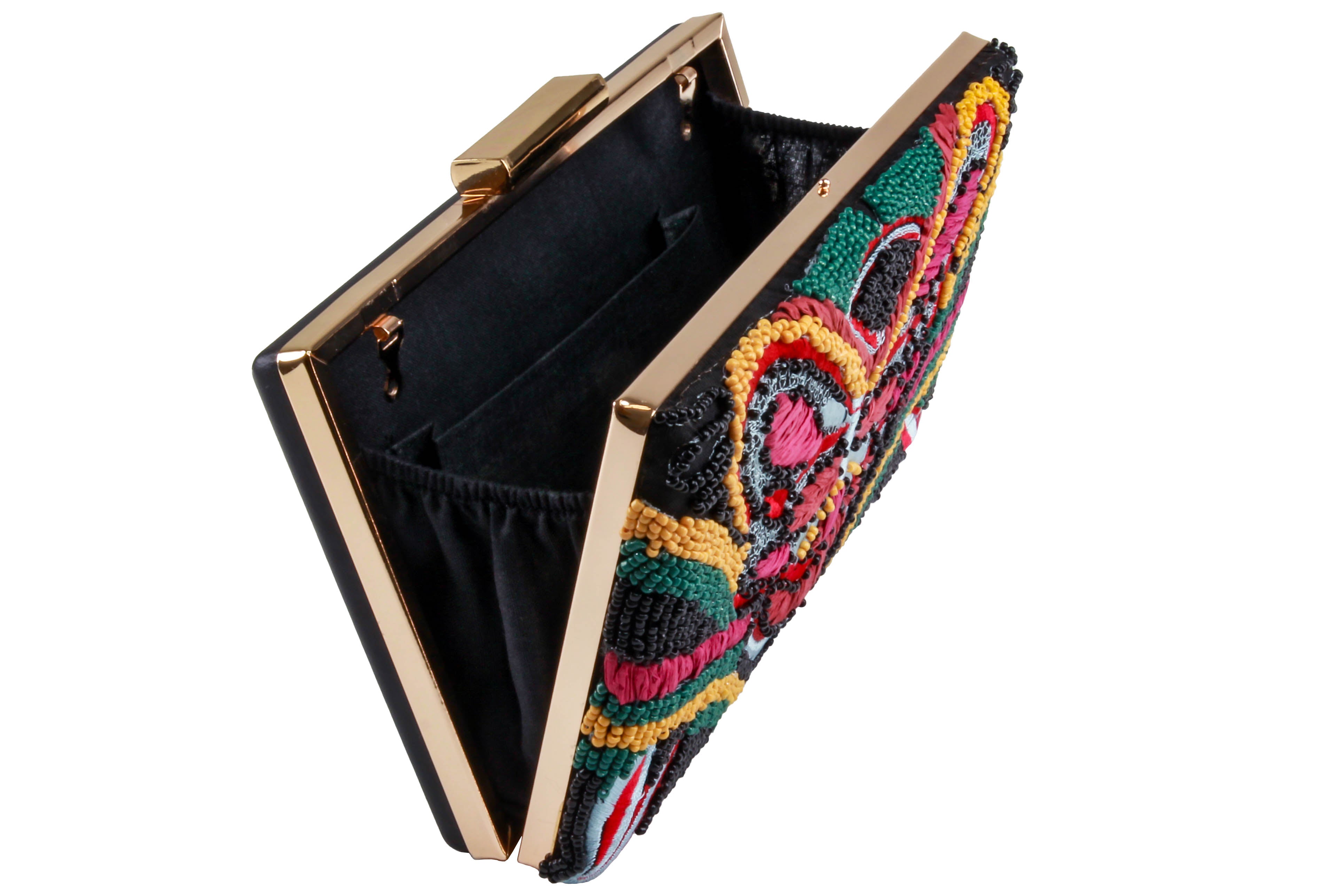 capelli-new-york-ladies-handbags-perlen-clutch-mit-kette image 4