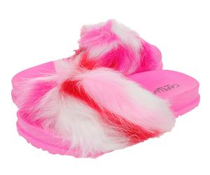 capelli-new-york-girls-slide-m-dchen-pantoletten-bunt-kunstfell image 2