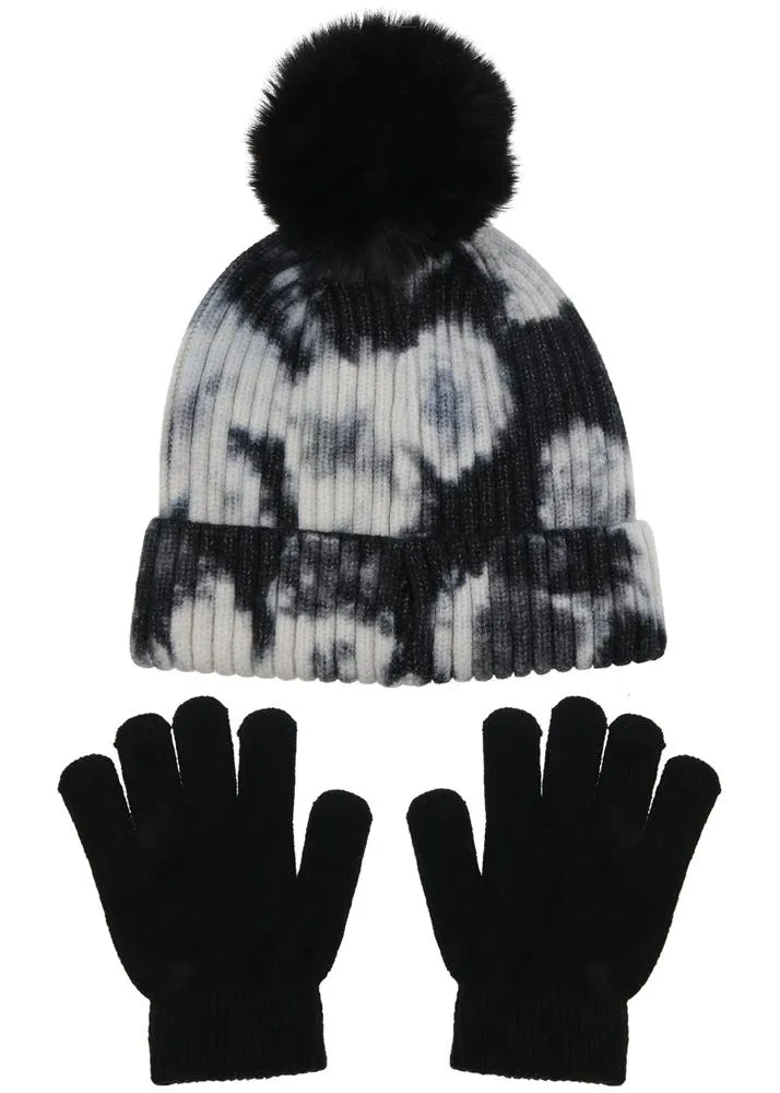 capelli-new-york-m-tze-handschuhe-set-m-dchen-2-teilig-bommel image 1