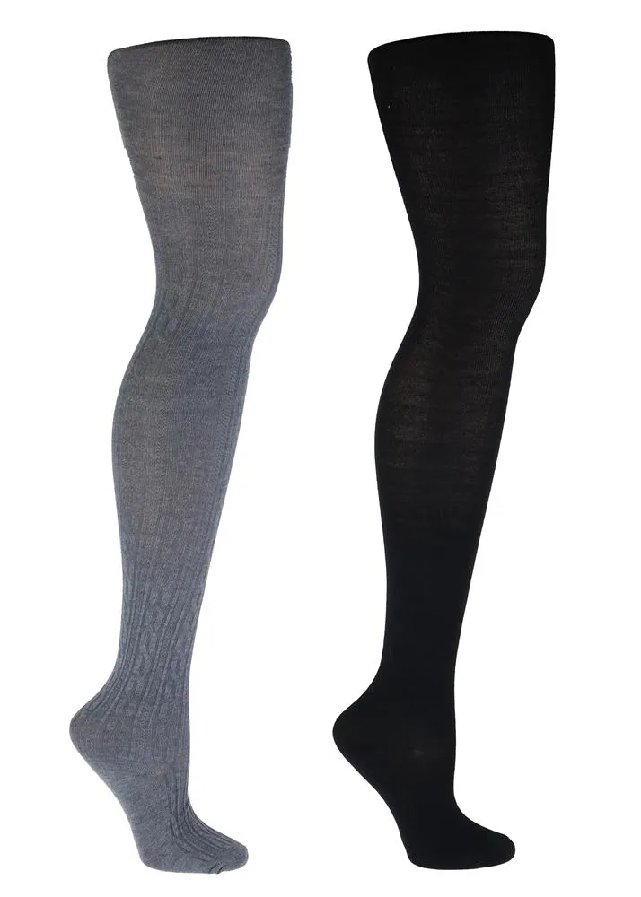 capelli-new-york-girls-2er-strumpfhose-zopf-uni-metallic image 1