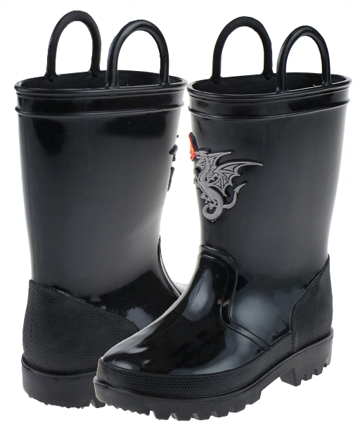 capelli-new-york-dragon-flames-gummistiefel-gr-7-jungen image 2
