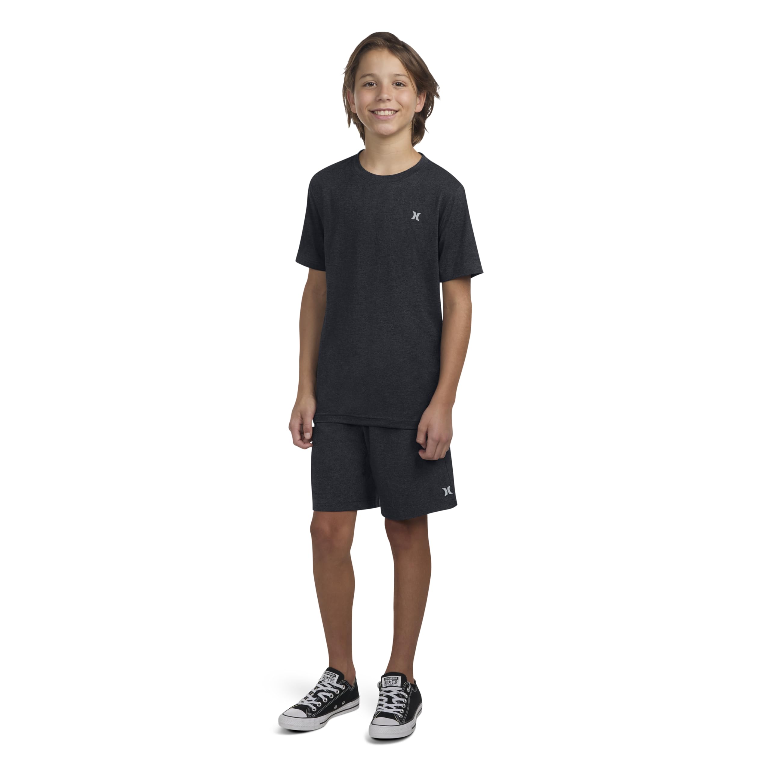hurley-h-20-sunset-t-shirt-jungen-schwarz-schnelltrocknend image 6