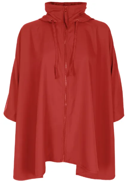 capelli-new-york-ladies-rain-coats-regen-cape-rot-one-size image 1