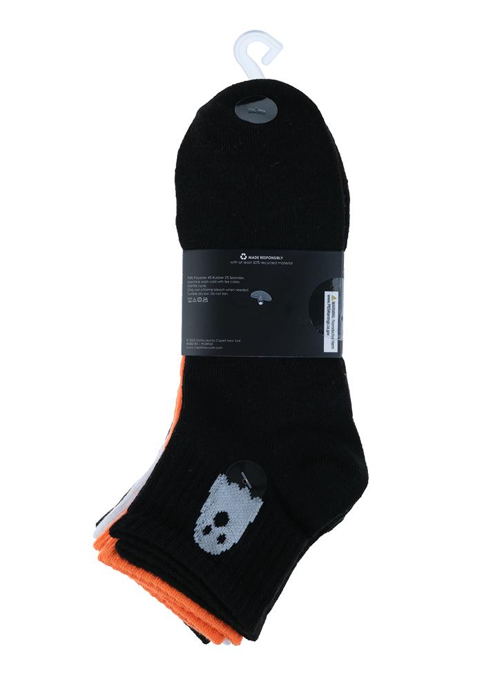 capelli-new-york-ladies-socks-halloween-quarter-socken-6er image 3