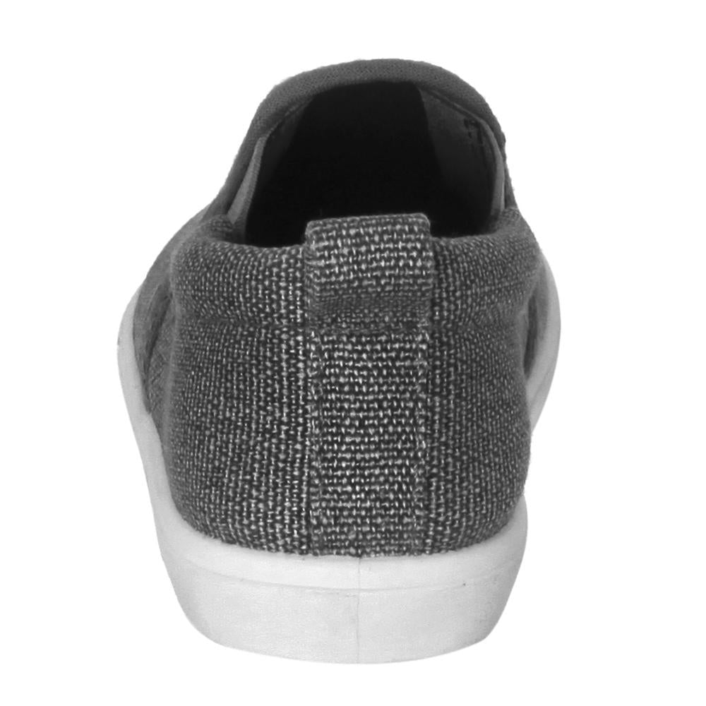 capelli-new-york-toddler-boys-slip-on-sneaker-grau-canvas image 6