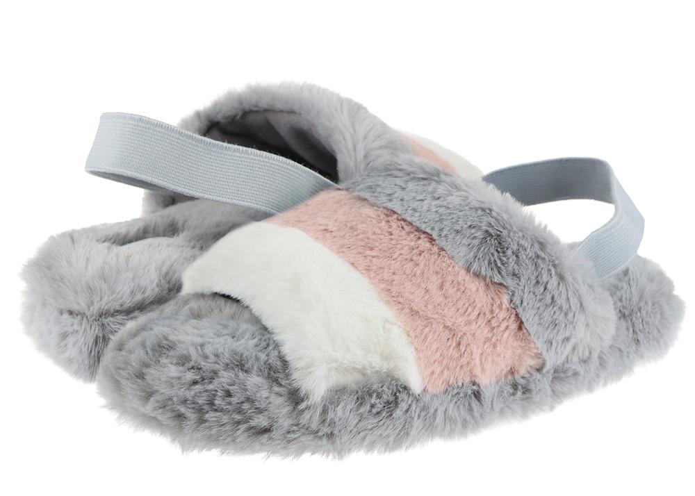 capelli-new-york-ladies-slippers-faux-fur-slide-slipper-hausschuhe image 2