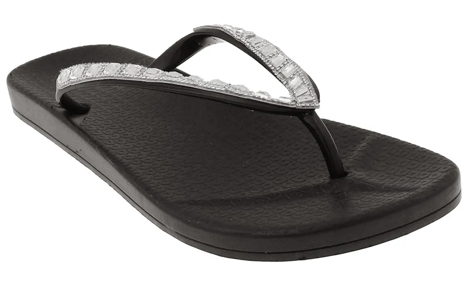 capelli-new-york-gem-rhinestone-flip-flops-damen-strass-gr-6-11 image 1