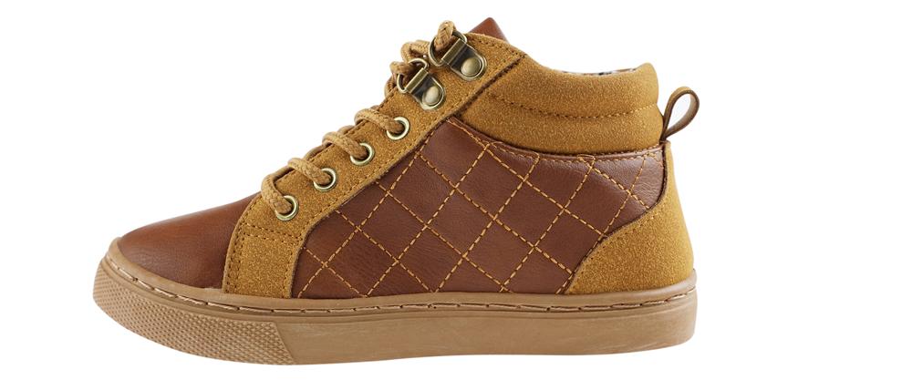 capelli-new-york-boys-sneakers-kunstleder-sneaker-klett-karo image 3
