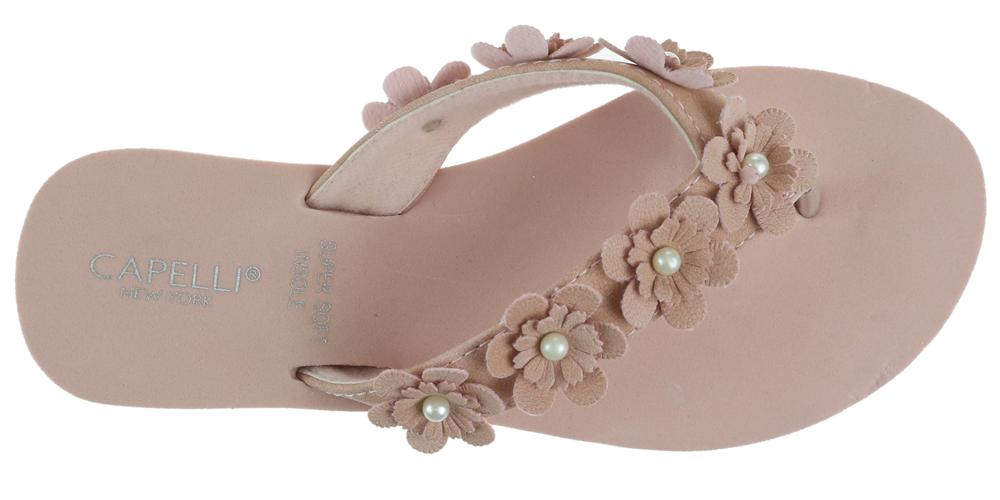 capelli-new-york-damen-flip-flops-rosa-keil-floral image 4
