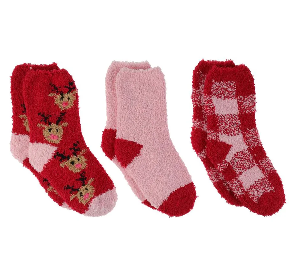 capelli-new-york-ladies-socks-rentier-haussocken-3er-pack image 1
